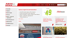 Desktop Screenshot of business-angels.de